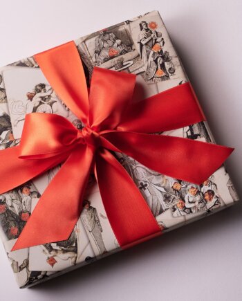 Smeared Cards Gift Wrap