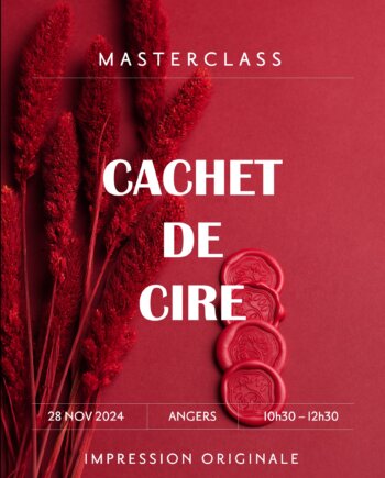 Cachet de cire I 28 nov 2024 I 10h30-12h30